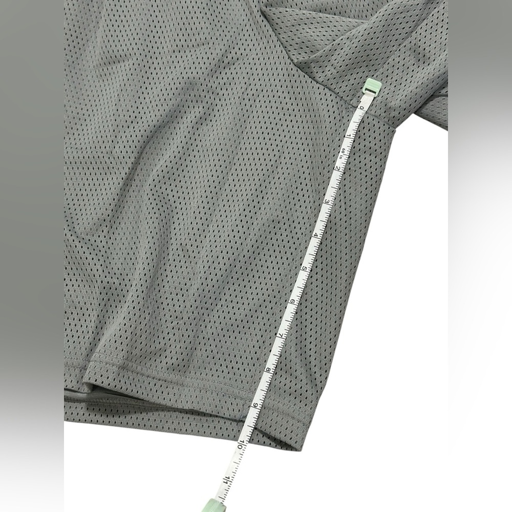 C9 by Champion Men's Light Gray Athletic Mesh Shorts with Dark Gray Trim (NWT) - Picture 7 of 7
